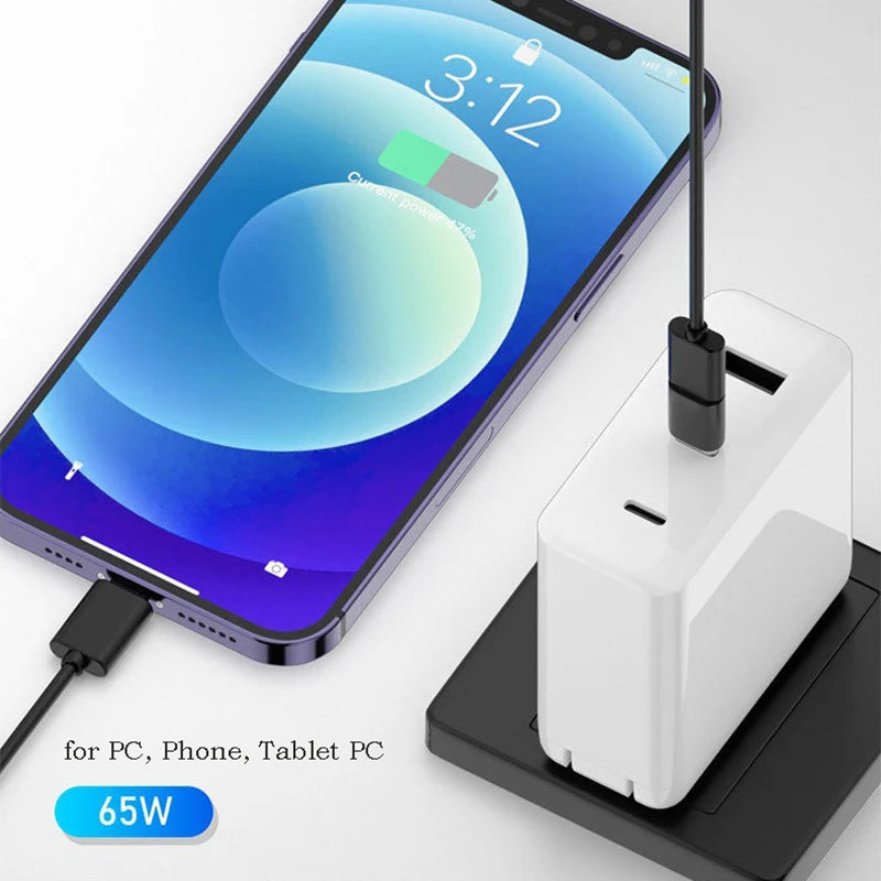 OULLX USB-C Male to Female Adapter – Charging & Data Transfer