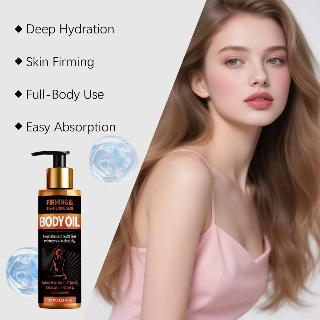 Firming Body Oil – Skin Elasticity & Tightening Massage Oil