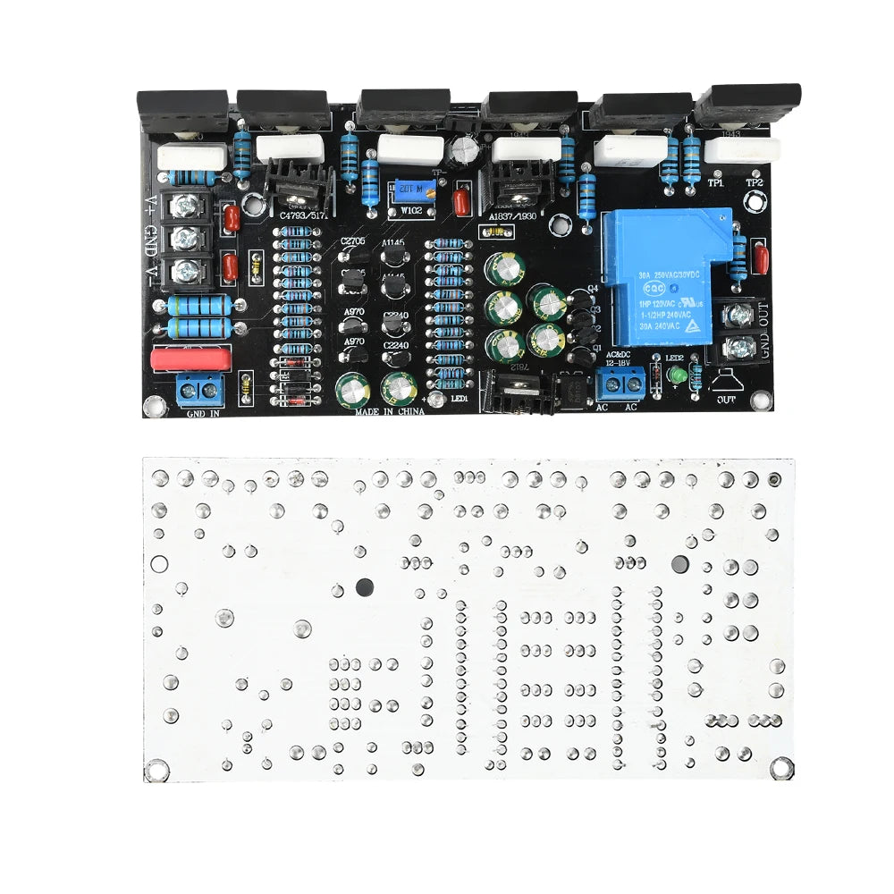 300W Mono Hi-Fi Amplifier Board 1943+5200 | Speaker Protection