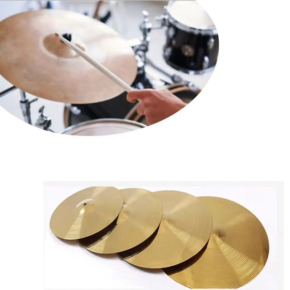 Brass Drum Cymbal 6/8/10/12 Inch – Splash Crash Hi-Hat