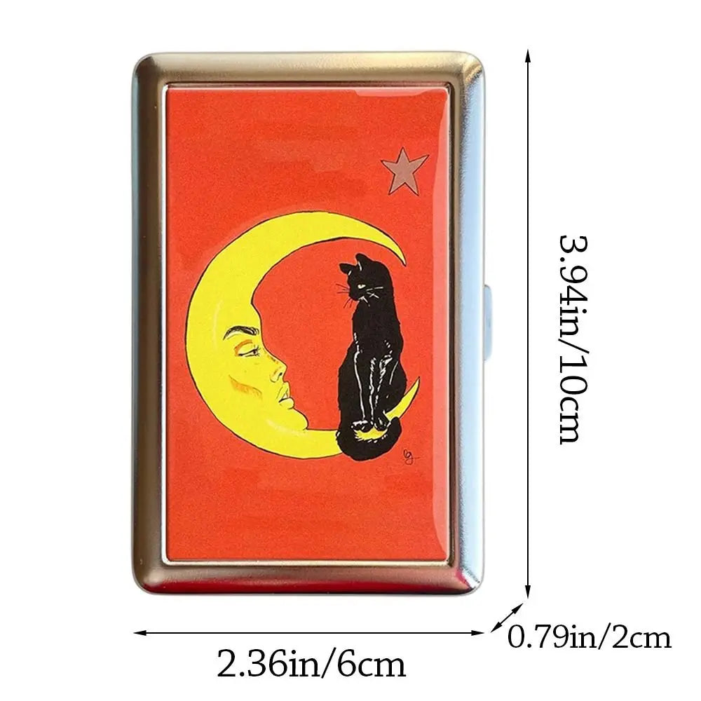 Vintage Metal Card Case – Slim Multi-Function Wallet Holder