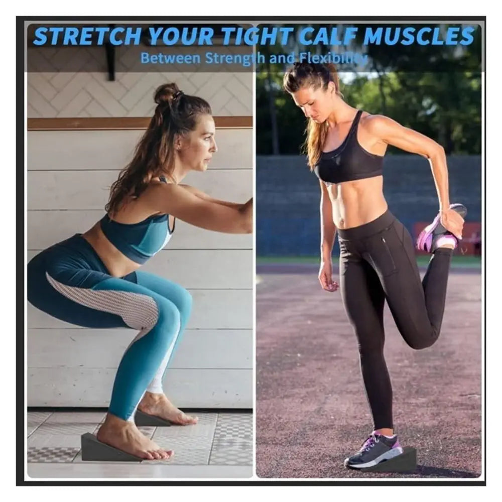 Yoga Squat Wedge Blocks – Incline Calf Stretch & Stability