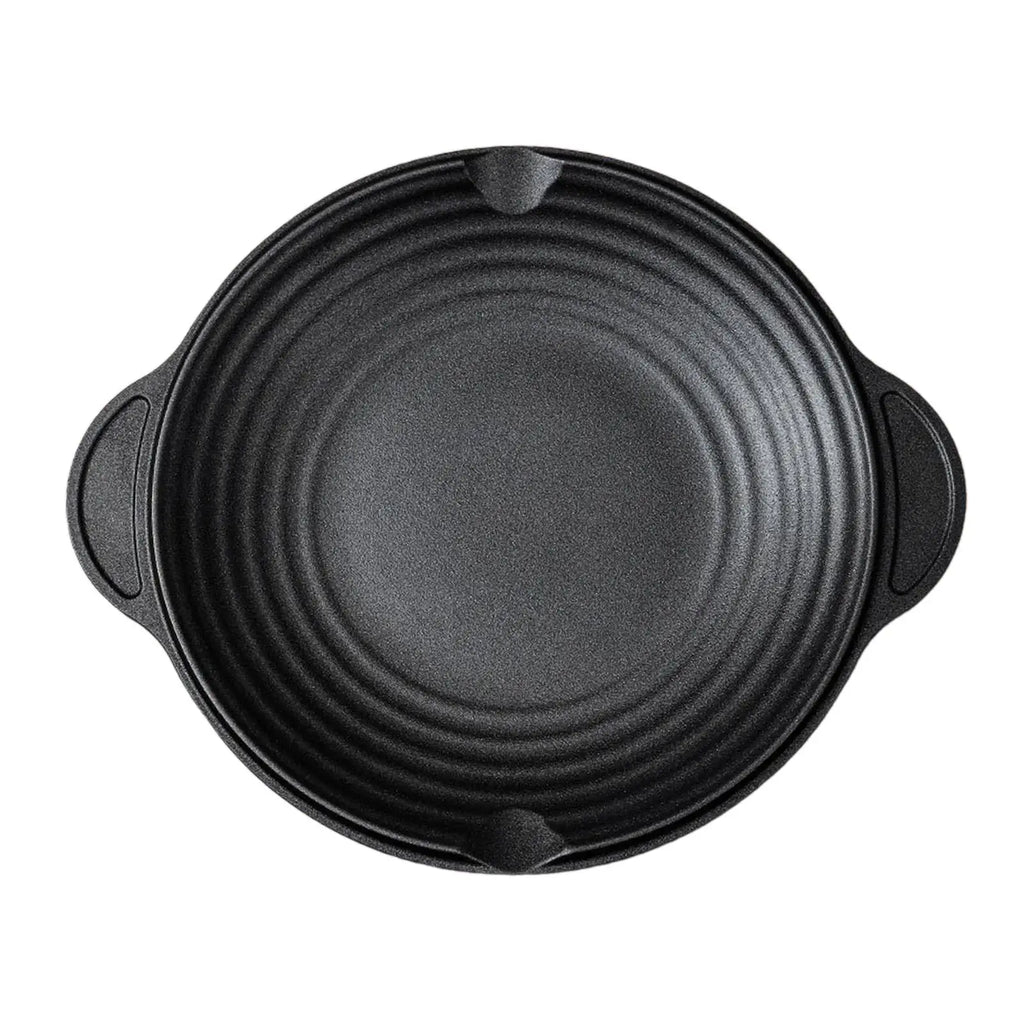 Kesoto Nonstick BBQ Grill Pan – Portable Cast Aluminum Griddle