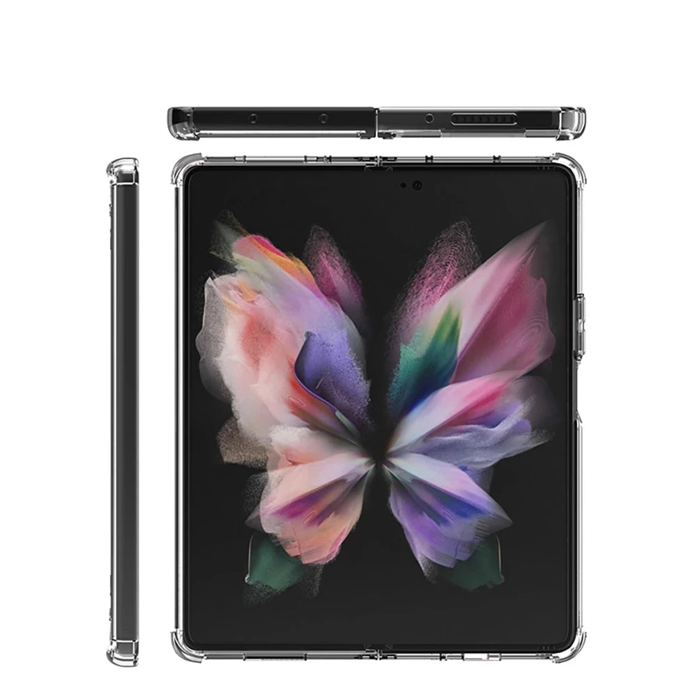 Clear Hard PC Full Cover Case – Samsung Galaxy Z Fold 2/3/4/5