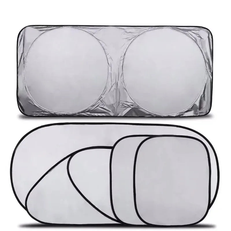 6-Piece Car Sunshade Set – UV & Snow Protection All Windows