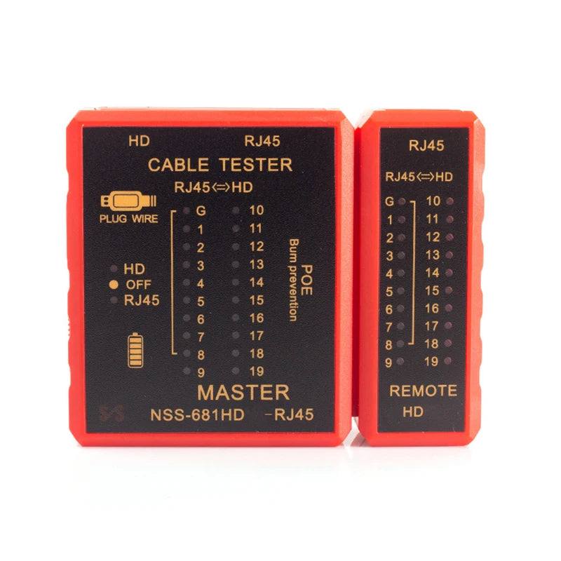 HDMI & RJ45 Cable Tester | POE Protection 8P8C 6P8C – OULLX