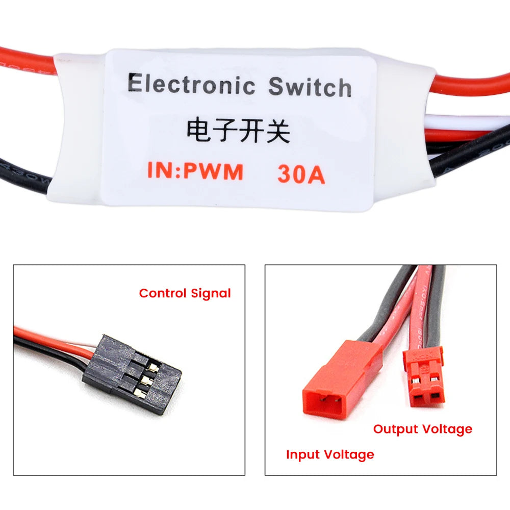 PWM Electronic Switch Module 3–30V 2–30A | Drone Water Pump RC