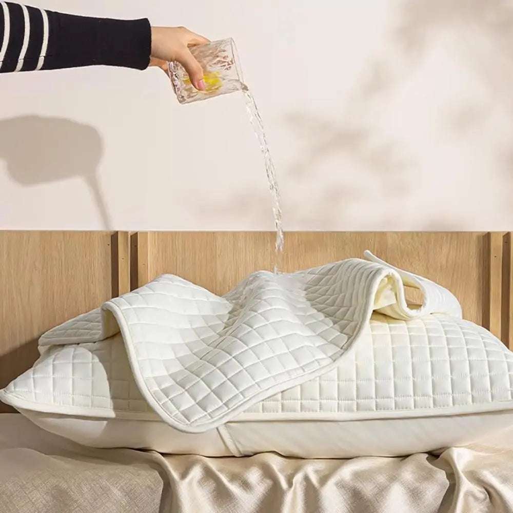 Waterproof Anti-Mite Pillow Protector Cover | 48x74cm