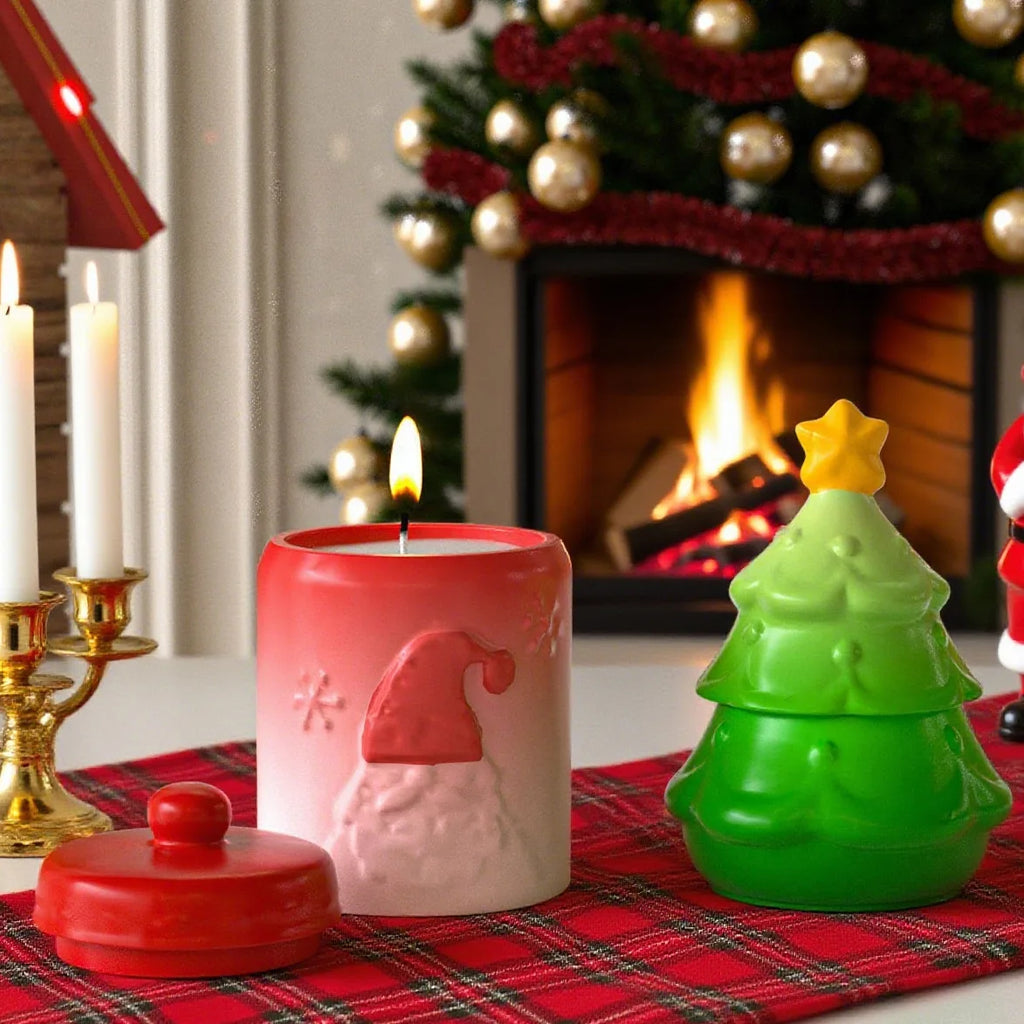 Christmas Silicone Mold – DIY Resin, Candle & Plaster Crafts