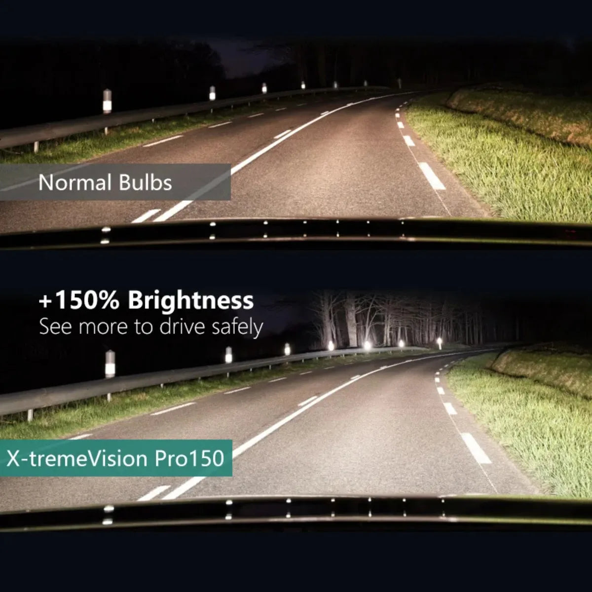 Philips H7 H4 12V 55W Halogen Headlight Bulbs – Up to 200% Brighter