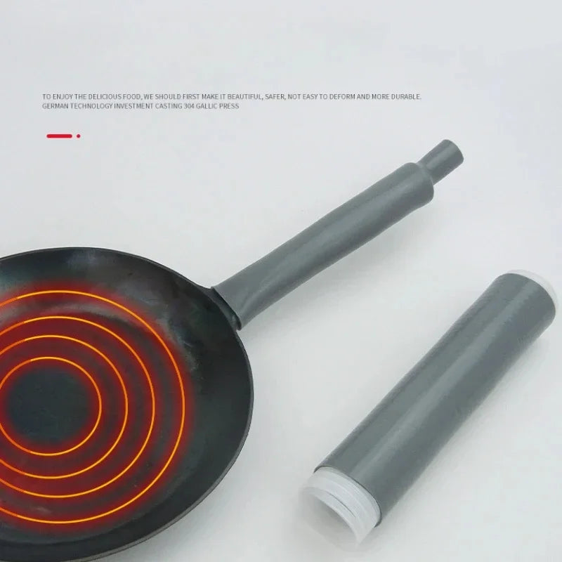 Heat-Resistant Silicone Pan Handle Cover – Non-Slip Grip