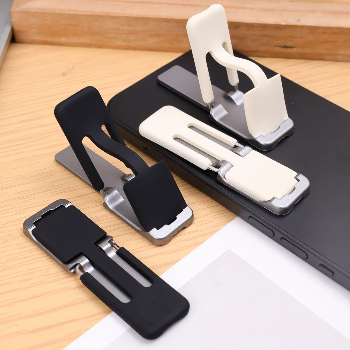 Phone Ring Holder Stand – Foldable Finger Grip Kickstand
