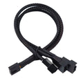 4-Pin PWM Fan Splitter Cable 1 to 4 Ways – 27cm Extension