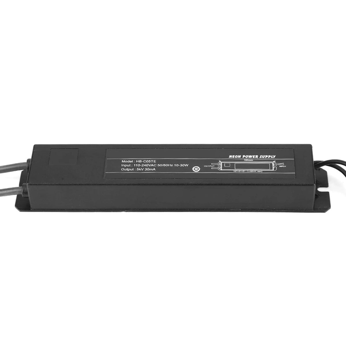 HB-C05TE Neon Sign Electronic Transformer 5KV 30mA Power Supply