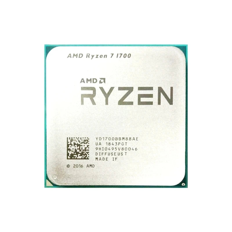 AMD Ryzen 7 1700 8-Core 16-Thread 3.0GHz AM4 CPU Processor