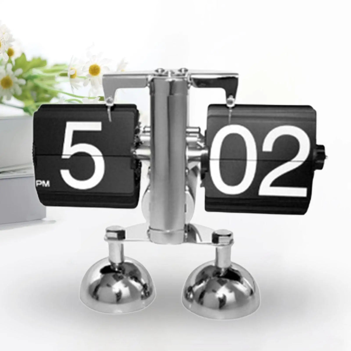 Retro Flip Down Desk Clock | Mechanical Digital Table Clock