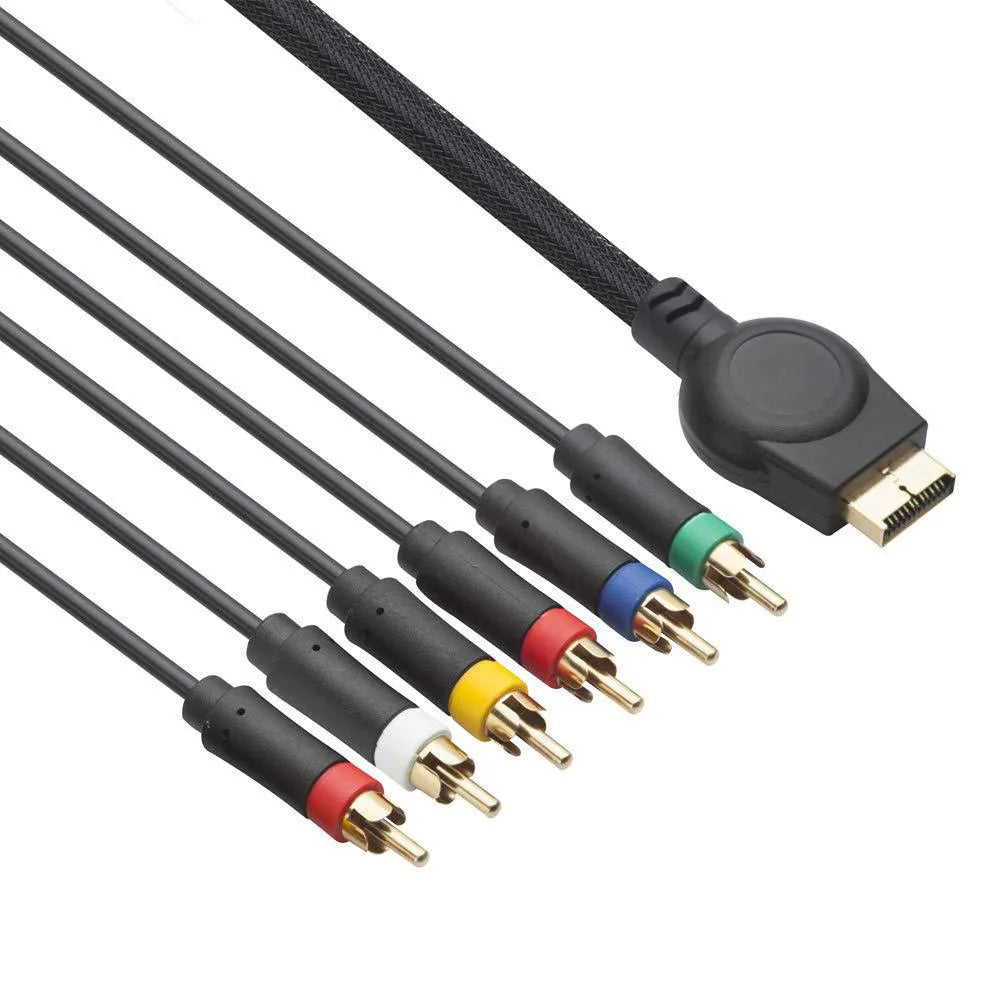 Sony PS1 PS2 PS3 Component YPbPr AV Cable 1.8M Gold-Plated