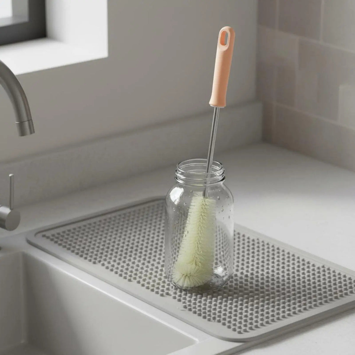 Bird Water Drinker & Bottle Brush Set – 3L/5L Dispenser