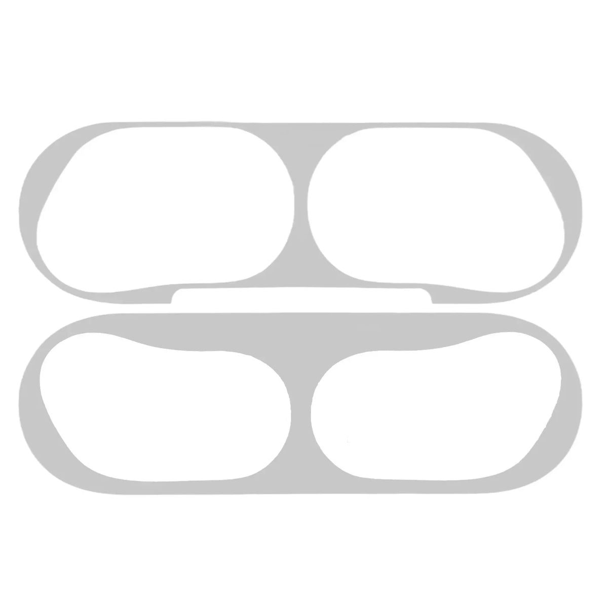 Metal Dust Cover Stickers for AirPods Pro 3 – Scratch Guard