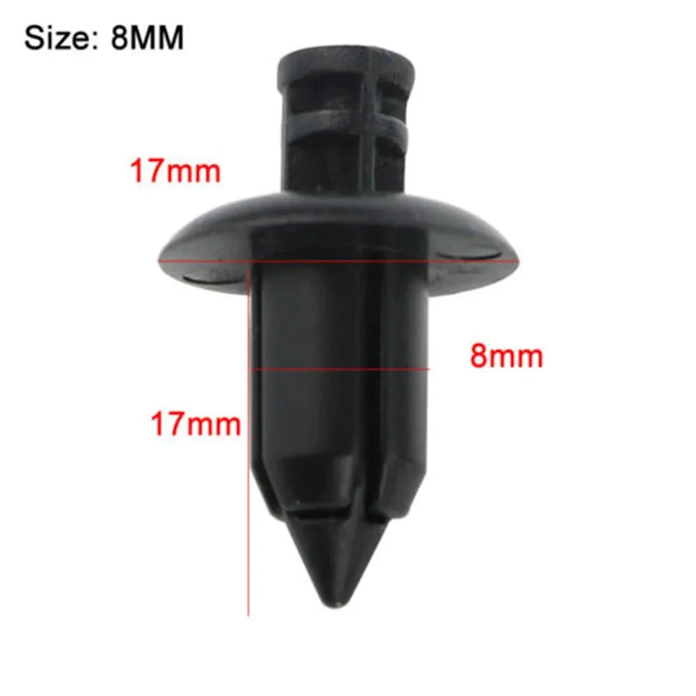 Motorcycle Fairing Clips Push Pin Rivets 6/7/8mm 20pcs
