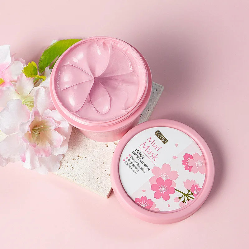 LAIKOU Sakura Mud Face Mask 100g – Oil Control & Pore Care