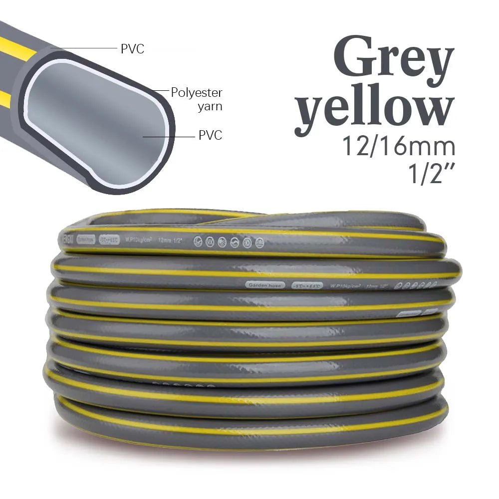 LANRIYUZ 1/2" PVC Garden Hose – Flexible & Heat Resistant