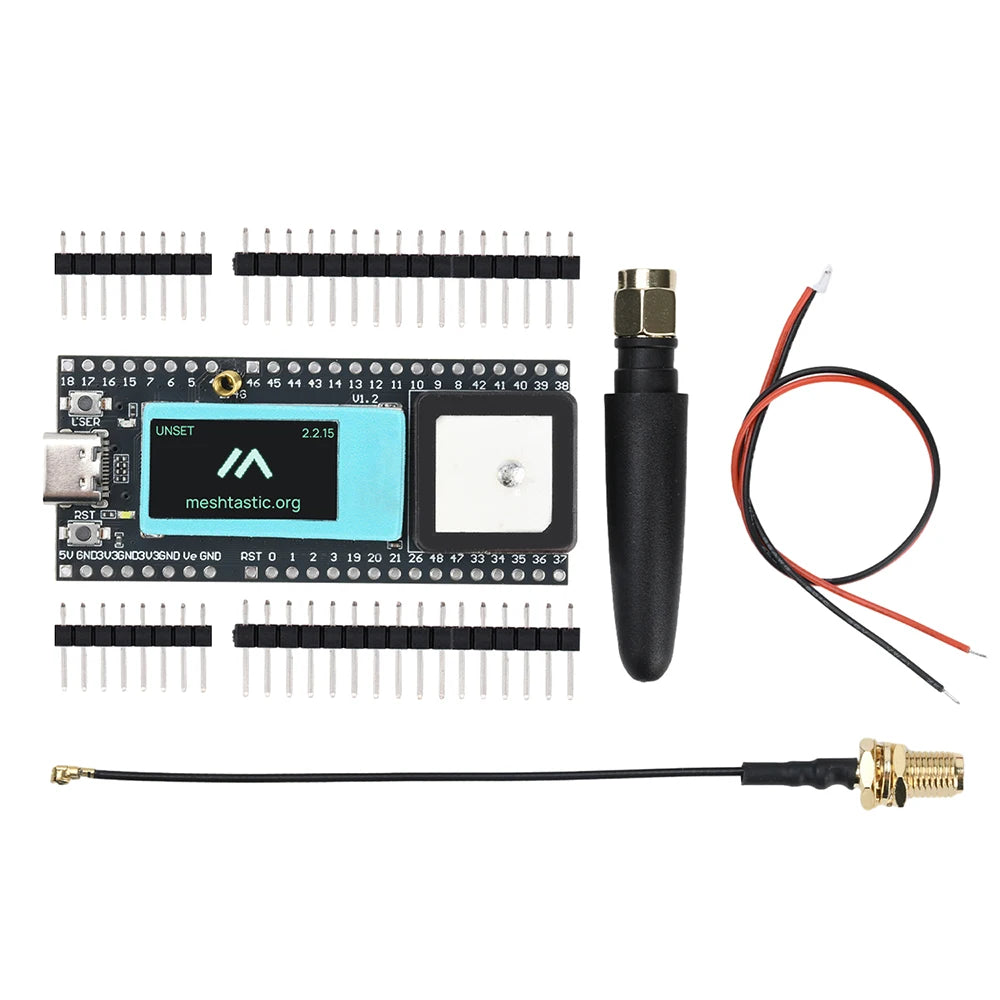 Gaqqee LoRa Wireless Tracker – Wi-Fi, BT 5, GNSS, GPS, LCD