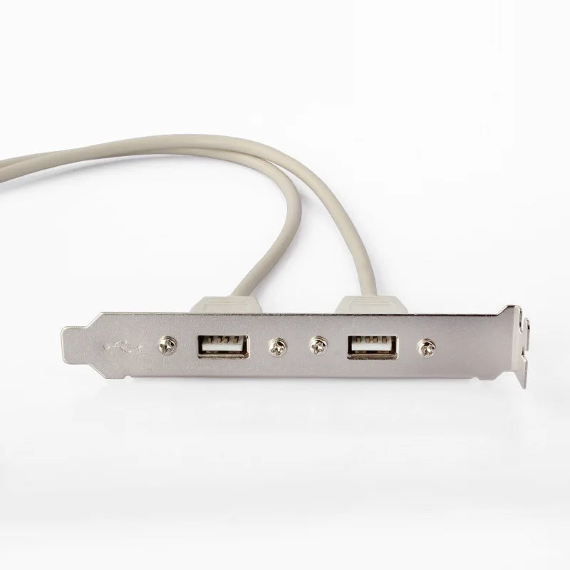 OULLX USB 2.0 9-Pin Motherboard Expansion Bracket Cable Adapter