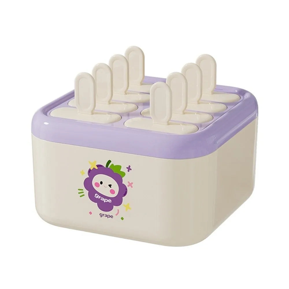Reusable DIY Popsicle Mold with Lid – Ice Cream Cube Tray