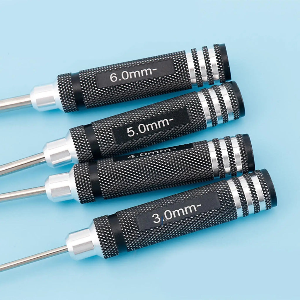 Precision Screwdriver Set 3–6mm | Magnetic Tips & Soft Handle