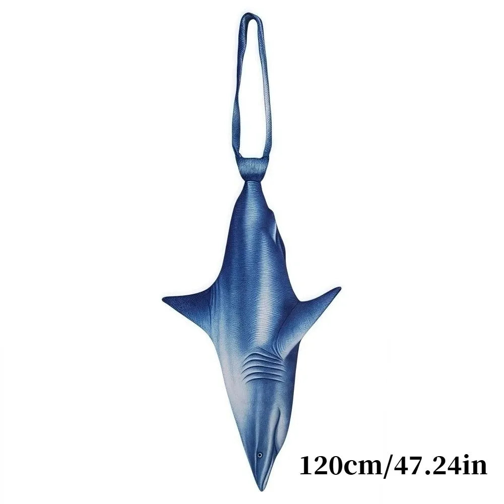 3D Fish Novelty Necktie – Satin Animal Pattern Tie
