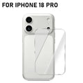 iPhone 18 Pro/Pro Max HD Tempered Glass Back Protector