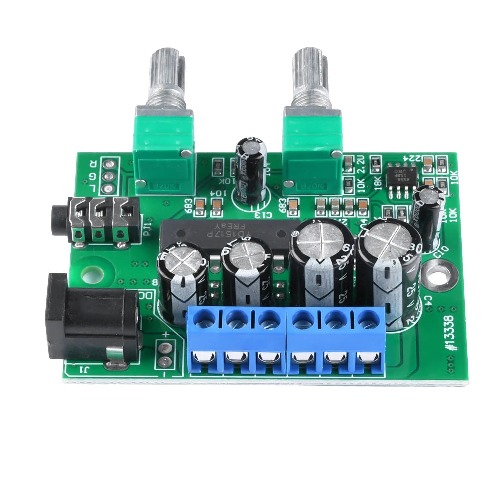 2.1-Channel Class D Mini Amplifier Board 6W+6W+25W Subwoofer