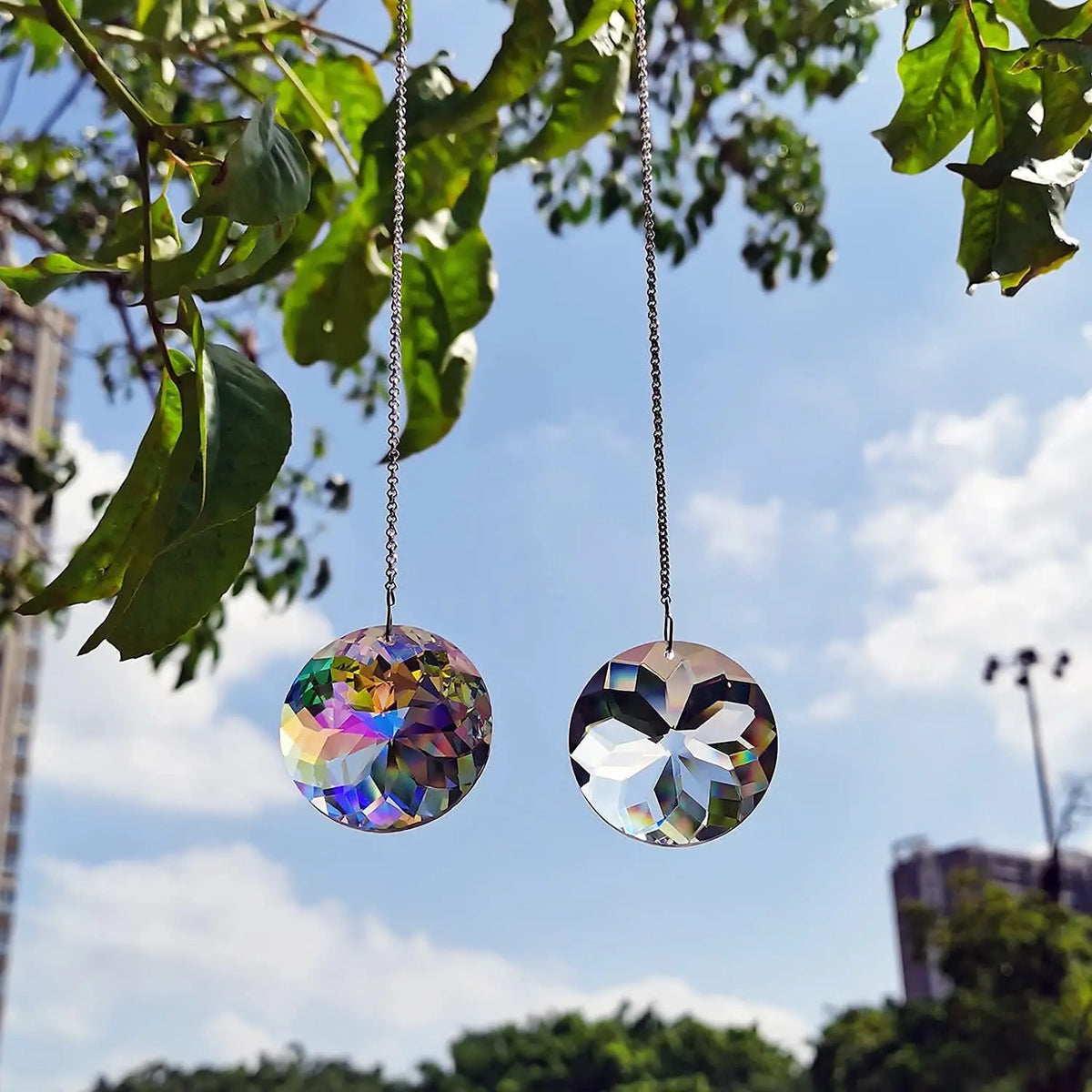 Crystal Sun Catcher Prism – Glass Rainbow Maker Pendant