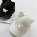 10-Pack Rhinestone Butterfly Iron-On & Sew-On Patches