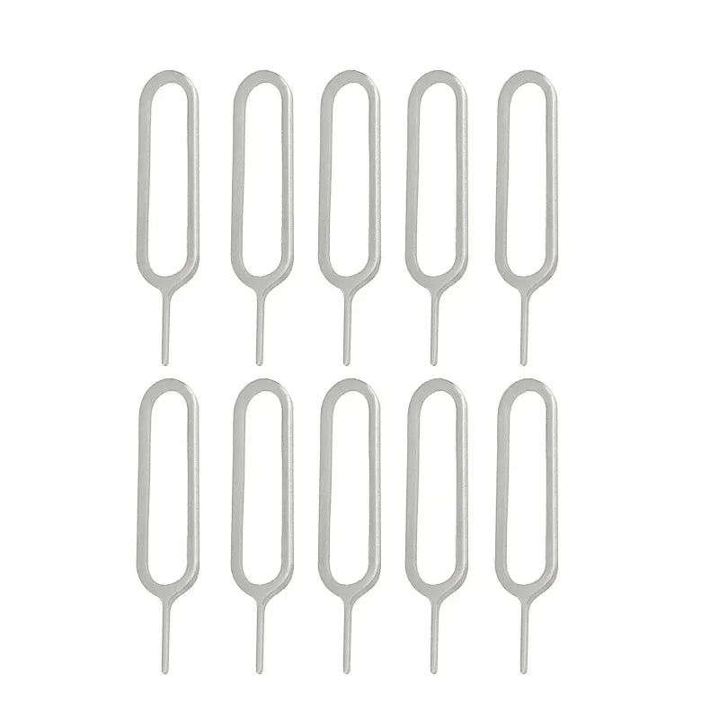 10-Pack SIM Card Ejector Pins – Universal Smartphone Tray Tool