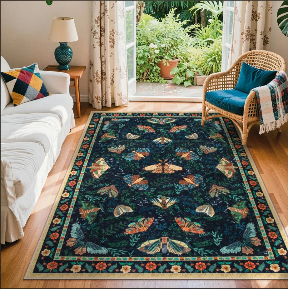 Tiger Cartoon Rug – Soft Non-Slip Area Rug for Living Room