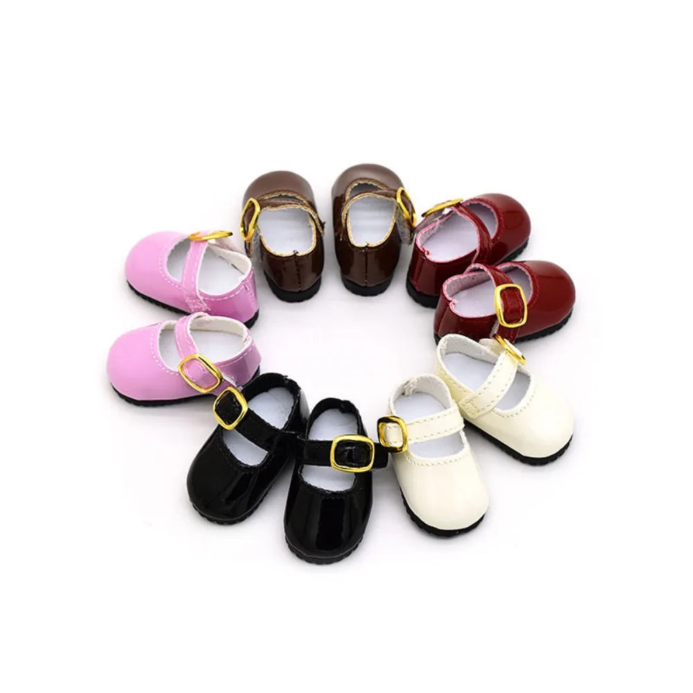 Mini BJD Doll Shoes 1/12 Scale – DIY Dress-Up Accessories