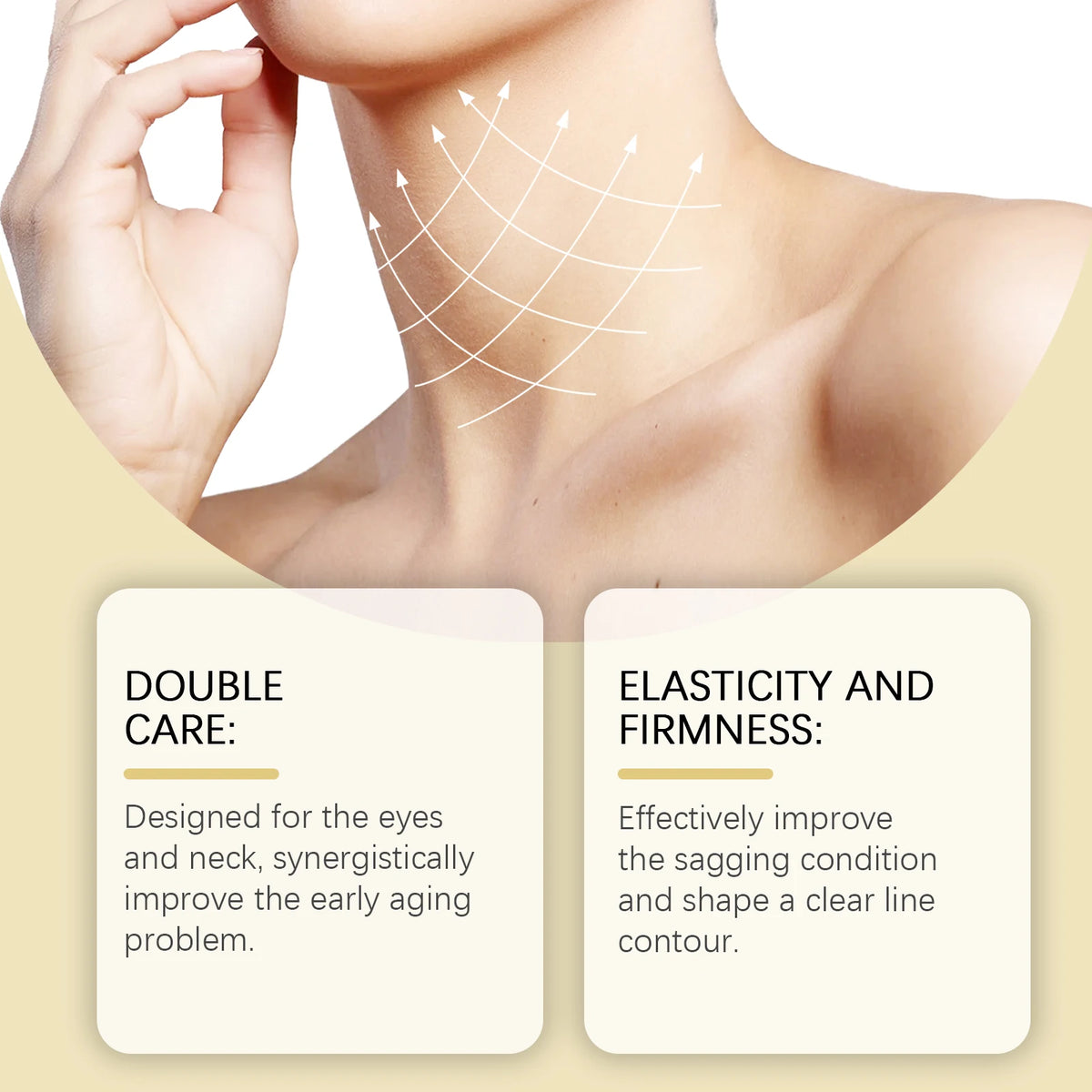 AH-8 Firming Neck Cream & Peptide Eye Cream Skincare Set