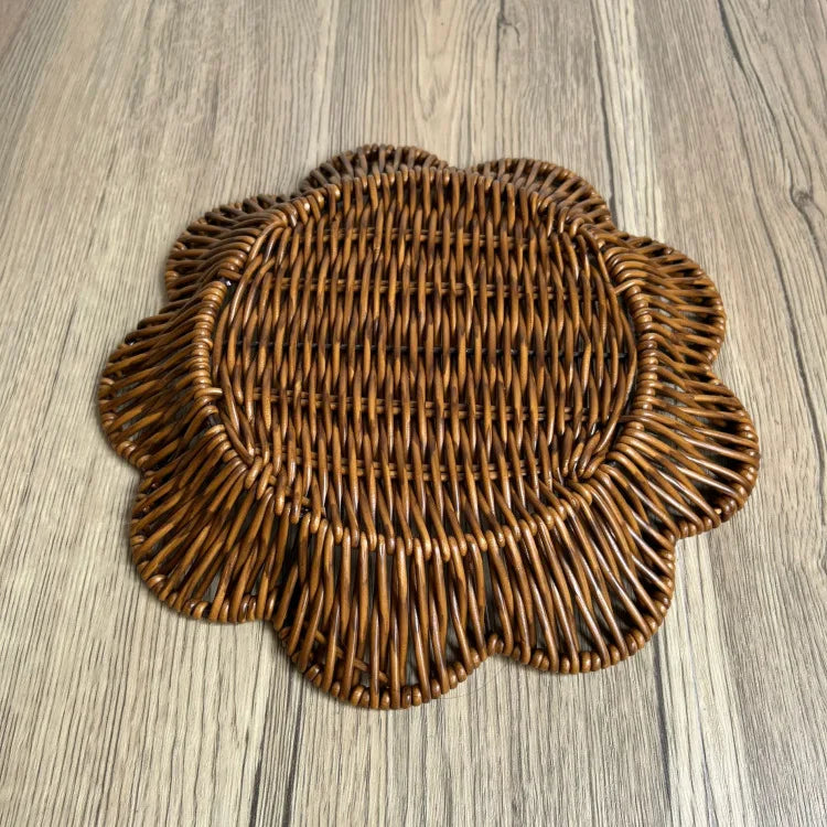 Woven Rattan Fruit & Vegetable Storage Basket | Home Décor