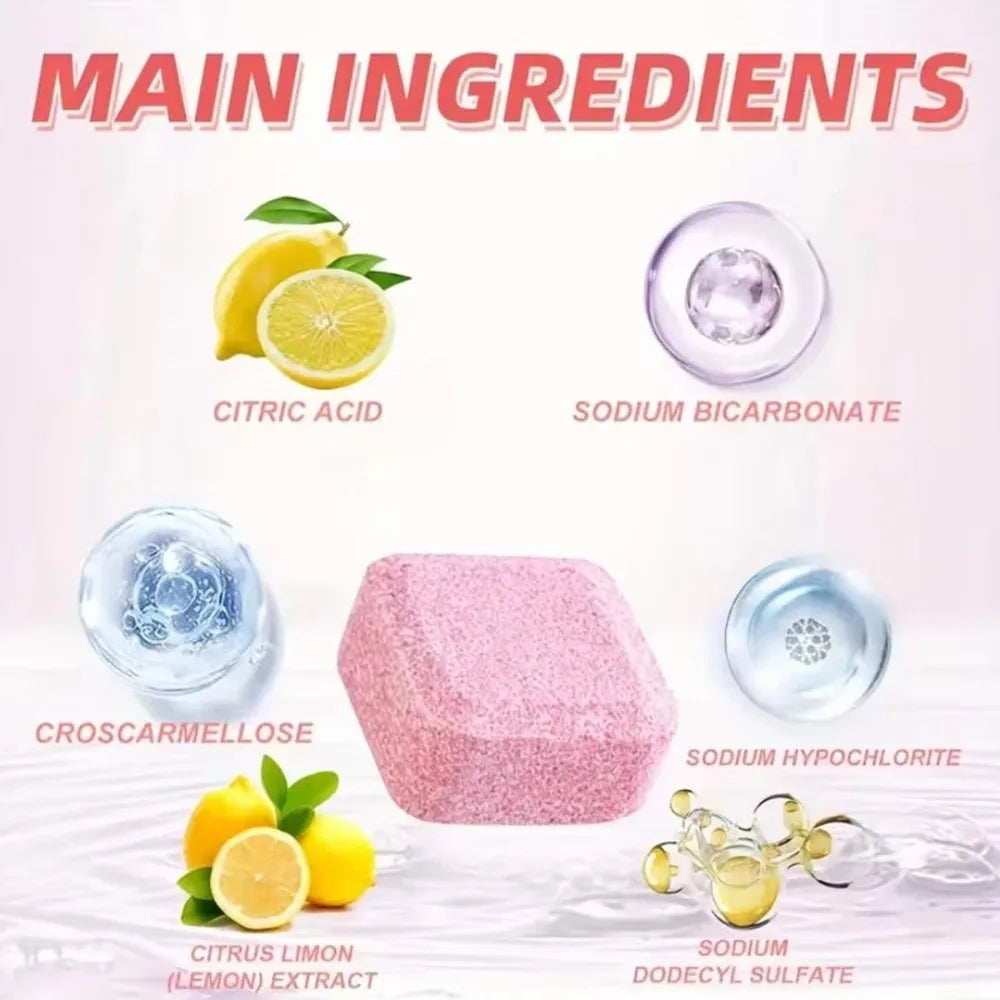 Toilet Cleaning Effervescent Tablets – Fast Dissolving