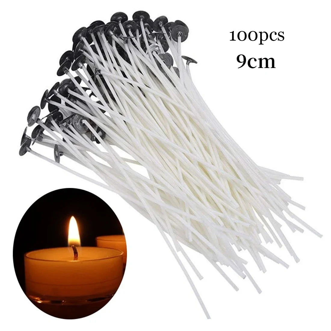 Pure Cotton Candle Wicks | Smokeless DIY Candle Making