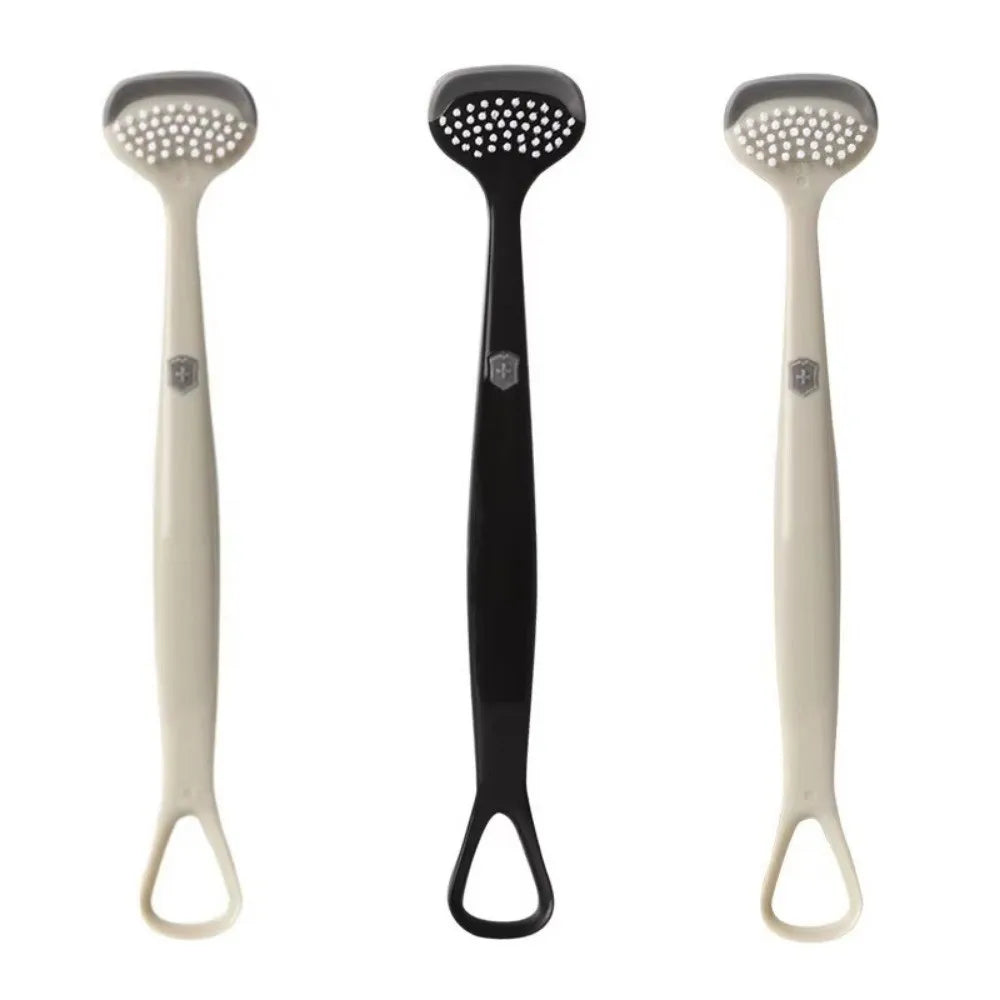 Triple Effect Silicone Tongue Scraper | Fresh Breath Oral Cleaner