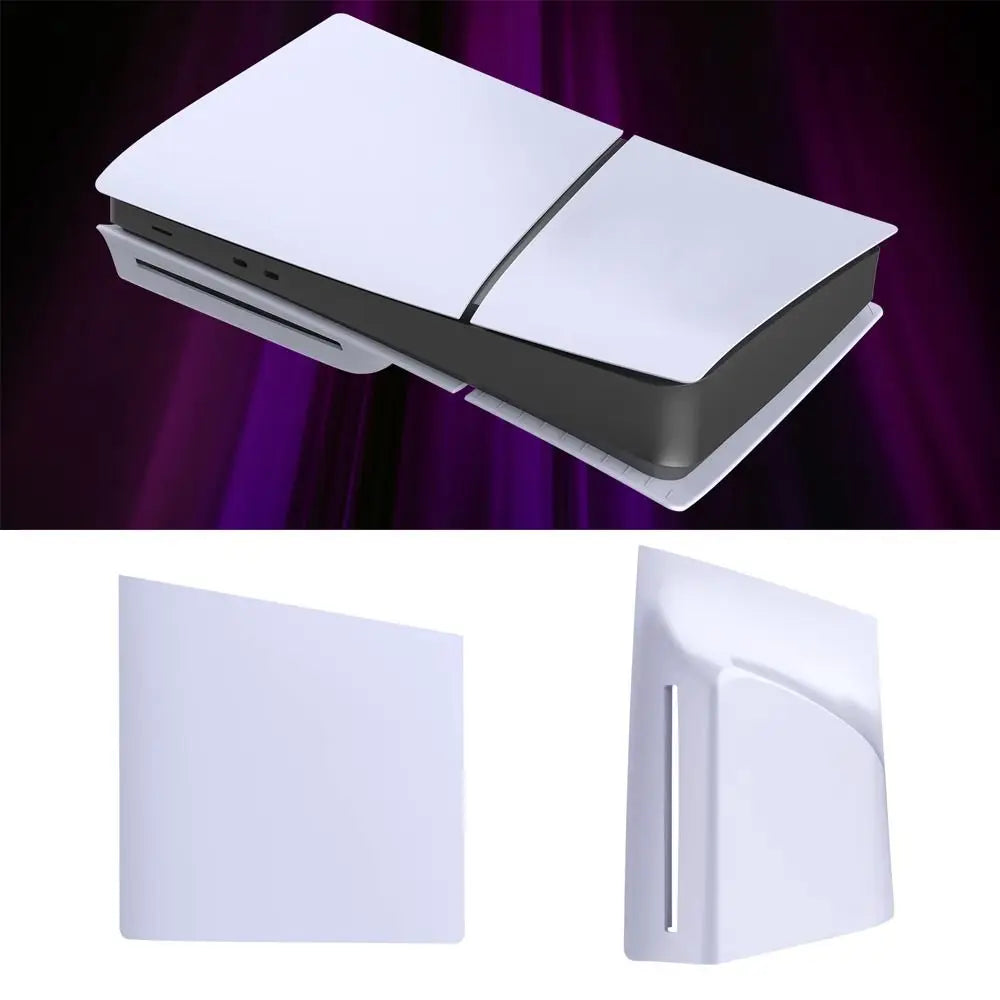 White ABS Replacement Faceplate Shell Cover for PS5 Slim