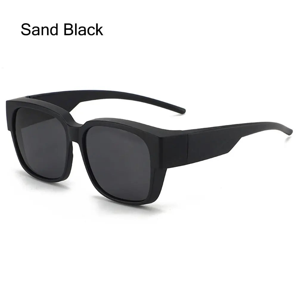 Wrap Around Fit-Over Sunglasses | Square Shades Over Glasses