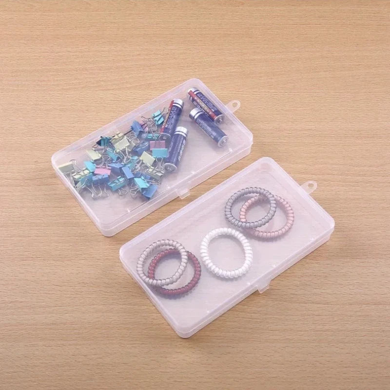 Large Transparent Desk Organizer – Multi-Compartment Storage