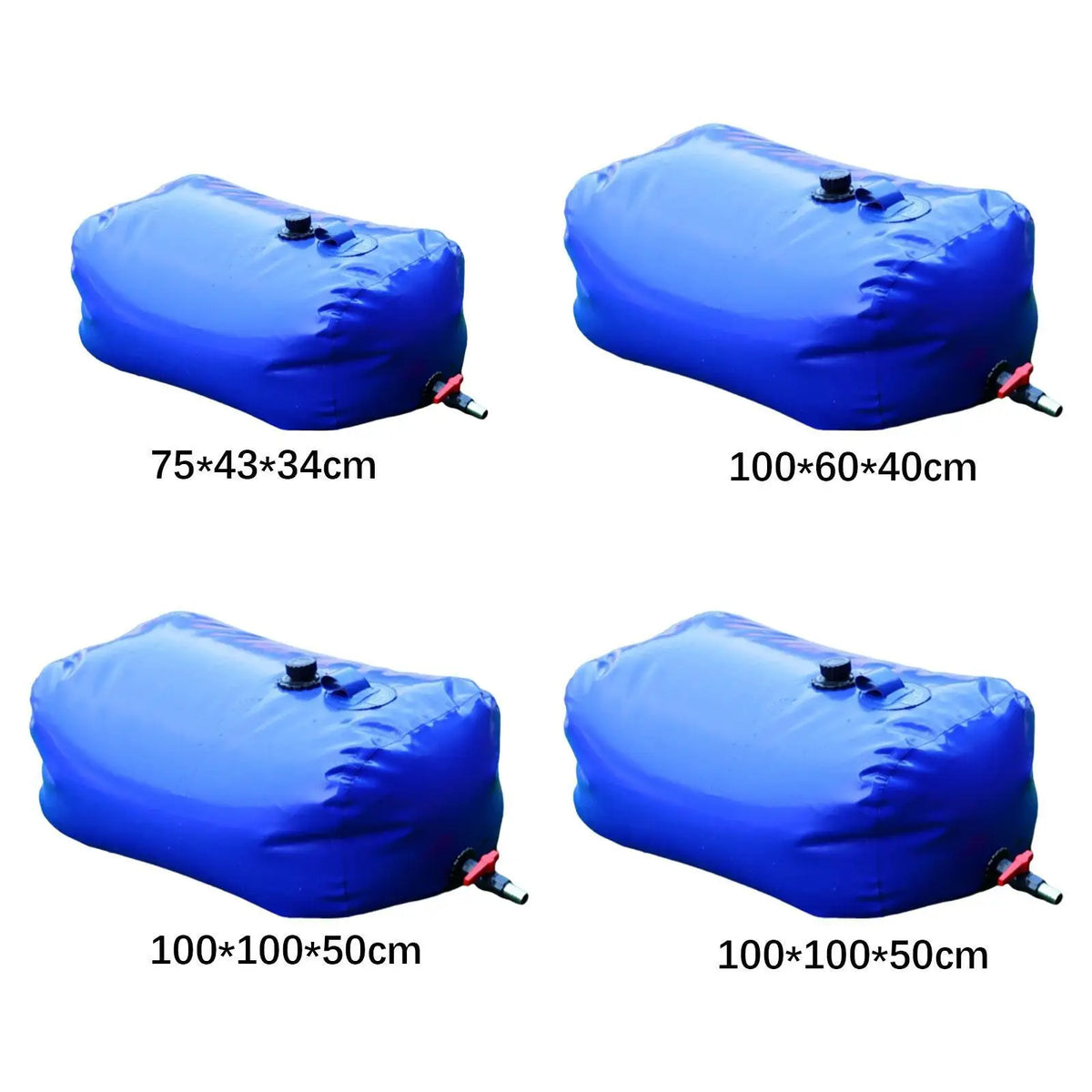 Foldable PVC Water Bladder Tank – 110L to 1000L Storage Bag