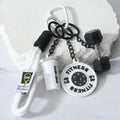 Dumbbell Keyring Bag Charm – Fitness Pendant Accessory