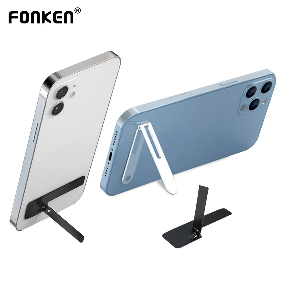 FONKEN Ultra-Thin Foldable Phone Holder Invisible Desk Stand