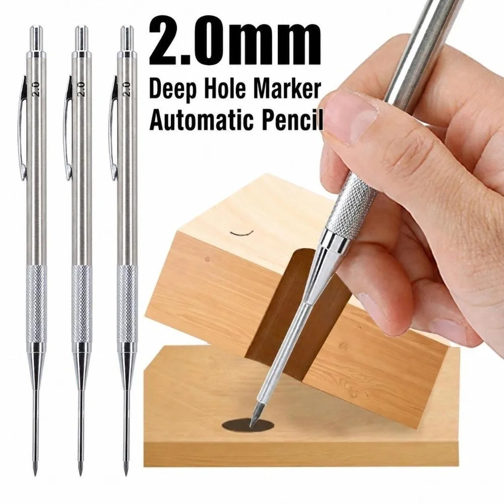 Metal 2.0mm Deep Hole Mechanical Pencil – Woodworking Scribe